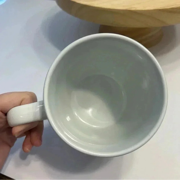 Lindt Lindor Coffee Tea Mug Cup White with Gold Leaf Embossing Large 24 oz - Picture 5 of 6